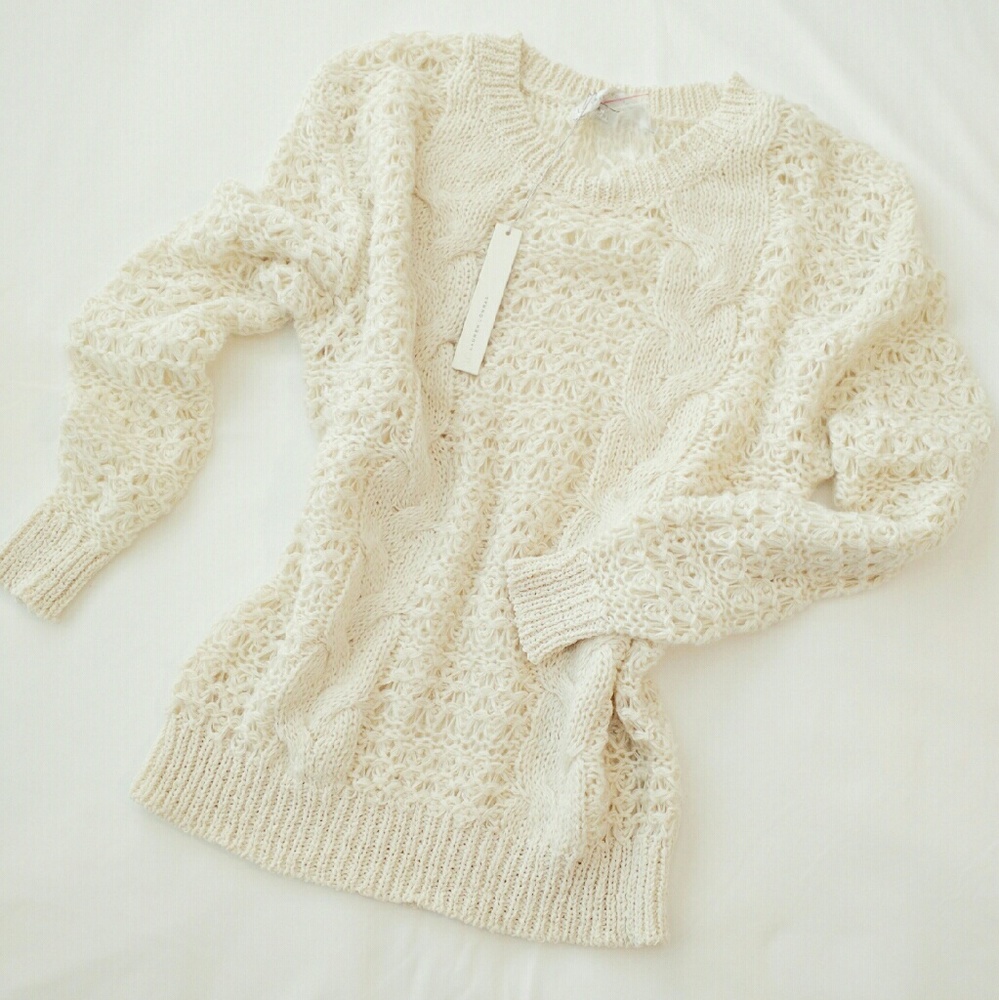 | L a u r e n  C o n r a d | Loose Knit Sweater